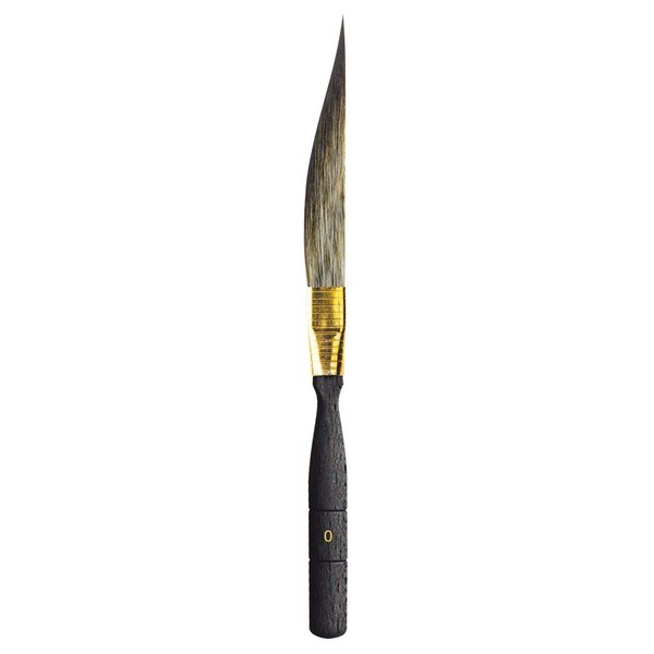 DA VINCI 703 Series Sword Striper Brush, Bristle, Black, 12.5
