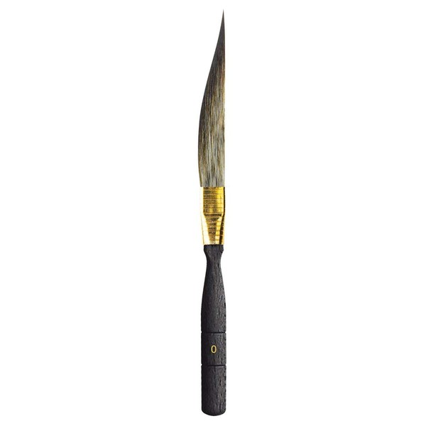 DA VINCI 703 Series Sword Striper Brush, Bristle, Black, 12.5 x 0.71 x 30 cm
