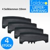 Toldoro Super Sharky Rope Clamp 10 mm Pack of 4