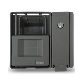 Upgraded W10861000 Dishwasher Detergent Dispense Fit for Whirlpool Kitchenaid Maytag, Dishwasher Soap & Rinse Aid Door Replacement Kit Replace WDTA50SAHZ0 WDT750SAHZ0 WDT730PAHZ0 WDT970SAHZ0