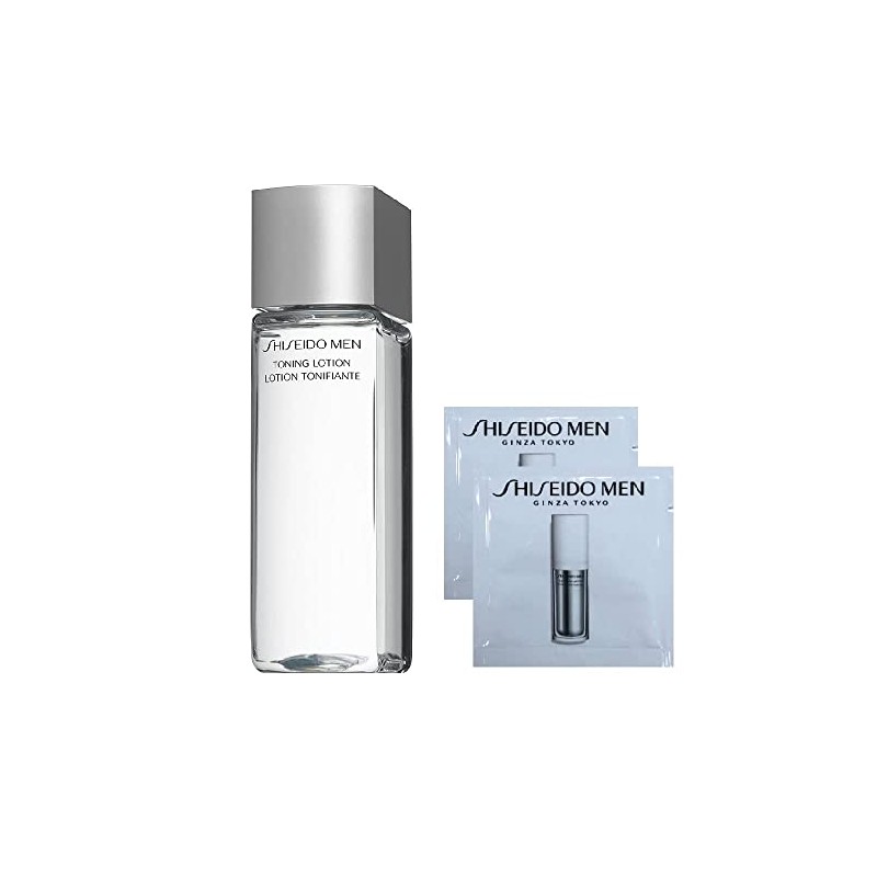 SHISEIDO MEN Toning Lotion, Trial Sample Included, Lotion, Refreshing Men's