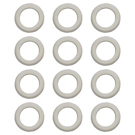 Game Room Guys Bumper Pool Rubber Rings - Large - White (Set of 12)