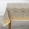 Ridhi Tablecloth Block Print Washable Table Cover for Gifts, Home,