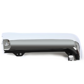 KUAFU Bumper End Cap Compatible with 1996-2002 Toyota 4Runner SR5 Toyota 4Runner Base Replacement for 52107-35051 TO1104101 Rear Driver Side Silver