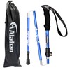 A ALAFEN Aluminum Collapsible Ultralight Travel Trekking Hiking Pole for