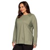 RBX Active Fashion Women's Yoga Tunic Sweatshirt, Lightweight French Terry