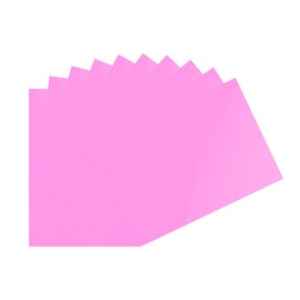 DMiotech 10Pack Correction Gel Light Filter Overlay Transparent Pink for Photo，Film,Video