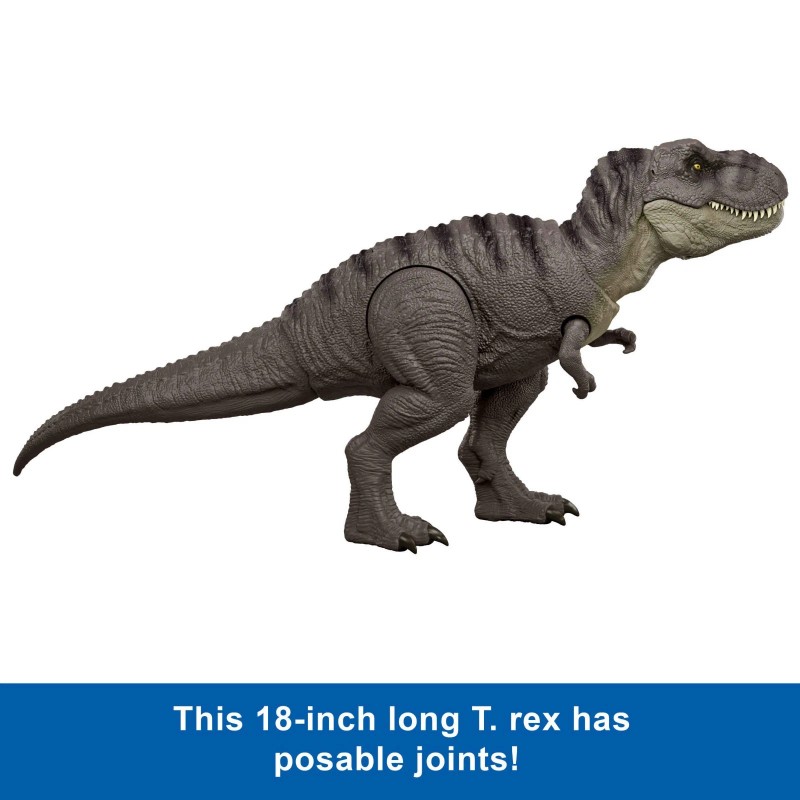 Jurassic World Rebirth Lab Lockdown Tyrannosaurus Rex T-Rex Chomp Attack