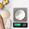 Stylish Waterproof Digital Kitchen Scale LCD Display High Precision Premium