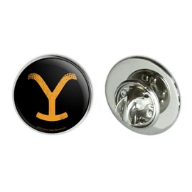 GRAPHICS & MORE Yellowstone TV Show Brand Metal 0.75" Lapel Hat Pin Tie Tack Pinback