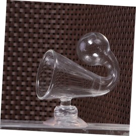 Sosoport 4pcs Aquarium Co2 Glass Checker Co2 Concentration Detector for Fish Tank Safe Material Easy Installation