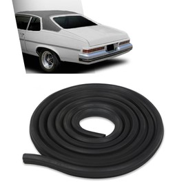 GRAND ORANGE Rear Trunk Weatherstrip Seal Soft Rubber Fit Buick Pontiac 1964-1974, Fit Chevy Camaro Malibu Chevelle 1962-1974, Fit Olds Cutlass 1964-1972 Black Rear Trunk Sealing Strip