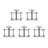 sourcing map 5pcs Flow Control Screw Compressor Adjustable Spiral Hose