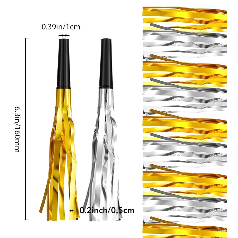 24 Pieces New Years Eve Party Supplies 2025, Happy New