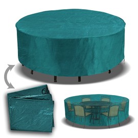 BenefitUSA Patio Outdoor Garden Furniture Cover Winter Protector Round Square Table Chair Set-Green
