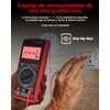 RENDIN Multimetro Digital - Profesional Automático Medidor de Corriente CCCA,