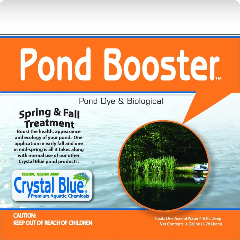 Crystal Blue Pond Booster 1 Gal. Royal Blue Pond Dye