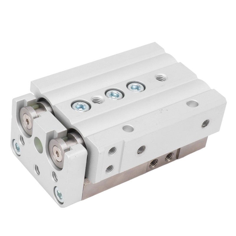 Pneumatic Cylinder SMC Type Dual Shaft Rod Double Acting Precise