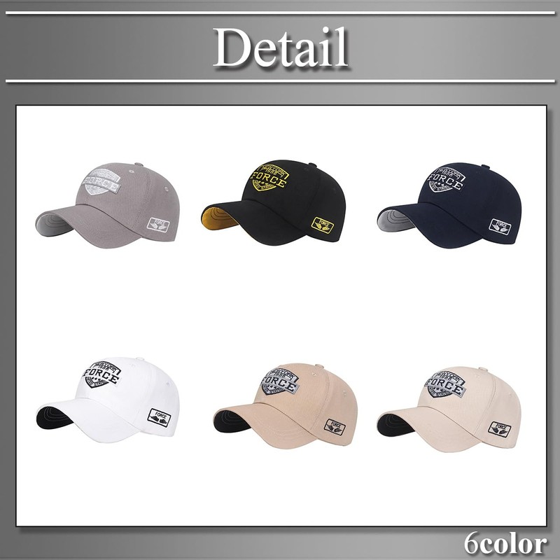 Buzz Selection CAP478 Men's Hat, Cap, Emblem, Casual, Stylish, Cool,