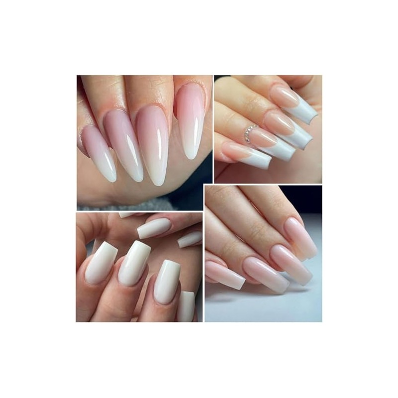 6 en 1 Kit Gel de Uñas Constructor, Gel para