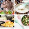 Armrouns Silicone Mixing Spoons 2-Pack, 10.8" Large High Heat Resistant