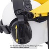 TRUTZHOLM Face protection with ear protection, mesh visor, eye protection