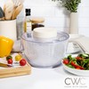 COOK WITH COLOR Electric Salad Spinner, Round 4.5L Capacity –
