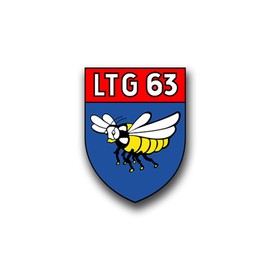 Sticker # LTG 63 Air Transport German German Air Force Aviator Horst Hohn Crest 5 # A860