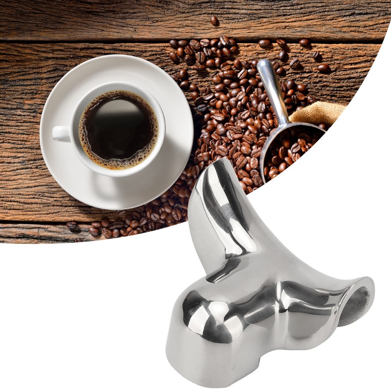Coffee Portafilter Diverter Nozzle Stainless Steel Double Guide Diversion Nozzle