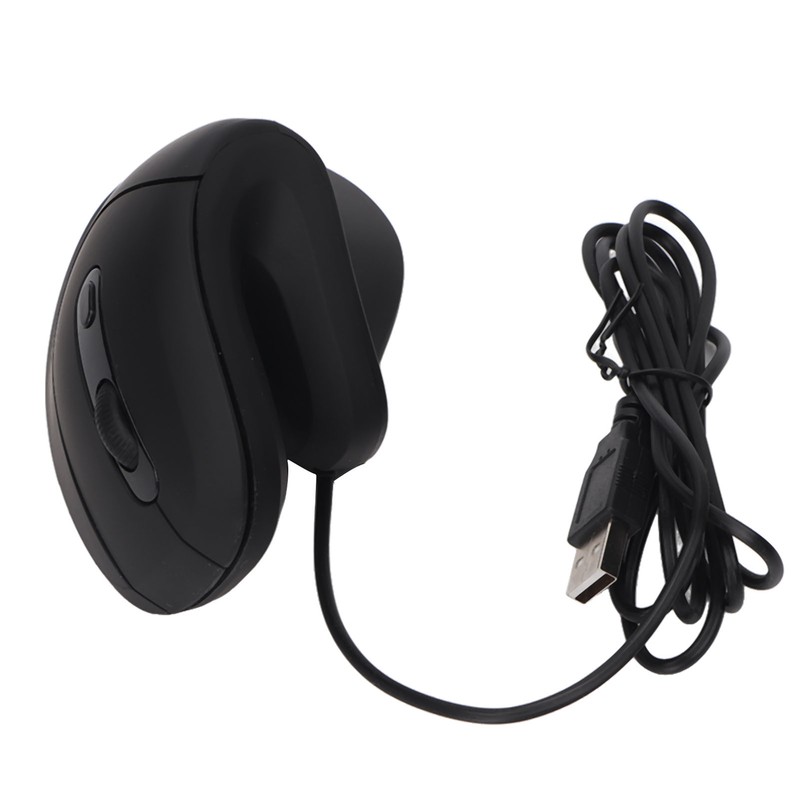 Wired Vertical Mouse 6 Buttons 800‑1200‑2400‑3200 DPI USB Wired Vertical