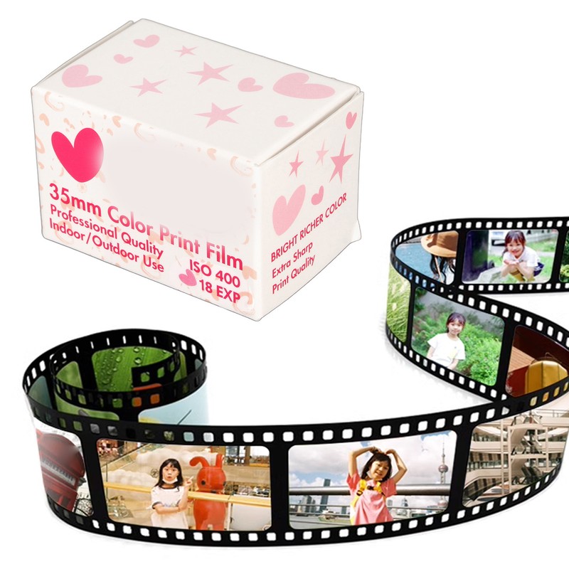 35mm Color Film ISO 400 Wide Exposure Latitude Medium Contrast