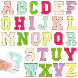 Iron-On Letters, Iron-On Letters, Iron-On Letters, Letters for Iron-on, Iron-On Letters for Textiles, Letters for Sticking, Iron-On Patches, Iron-On Patches