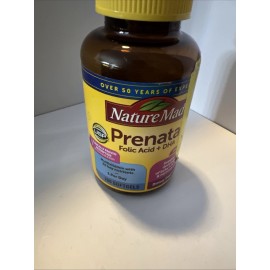 Nature Made Postnatal Multi +  DHA  & Folic Acid 100 Softgels Exp 10/25