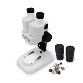 Learning Resources EI-5303 GeoSafari Stereo Microscope View 3D Objects Up Close, Ages 8+