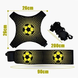 WinGluge 1 Piece Football Trainer, Football Training Set Things with Adjustable Waist Belt, Football Training Accessories, Kick Trainer, Aid Control, Skill Training for Children, Beginners