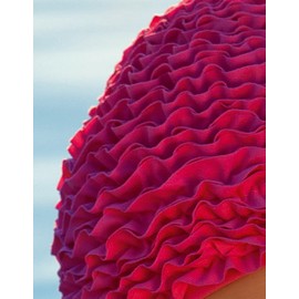 Fashy Women's Frill Ruffle Swimhat - Pink