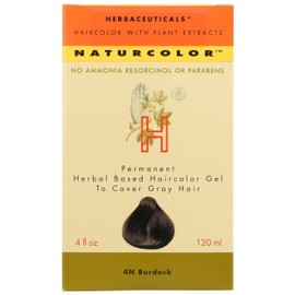 naturcolor Haircolor Hair Dye - Burdock, 4 Fl Oz (4N)
