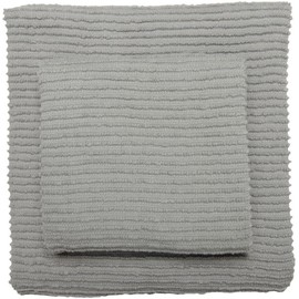 Now Designs Ripple 13x13in Dish Cloth, Grey