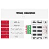 Temperature Humidity Sensor Module RS485 Communication 35mm Rail Installation Temp