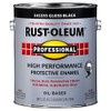 RUST-OLEUM 242253 Professional Gallon Black Gloss Finish, 1 Gallon (Pack