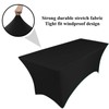pod linen spandex stretch cover tablecloth for 6ft foot table