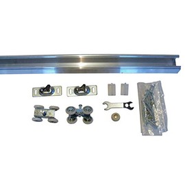 Series 1 - Heavy Duty Pocket Door Kit with Pre-Cut Track and Hardware (24 inch Door- Track Size- 44 3/4 inches)