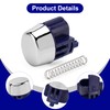 Camotokiit Transmission Gear Shift Lever Push Knob w/Spring for Honda