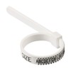 Ring Size Gauge with Guide & Size Chart for Women