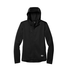OGIO Unisex Stealth Full Zip Jacket, Blacktop, 3X-Large