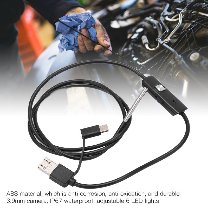 AN100‑3.9 3.9mm Endoscope High Definition Inspection Camera Pipeline Mobile Phone