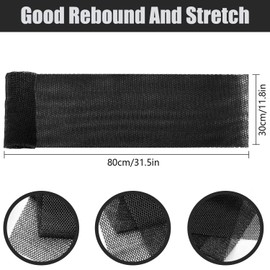 Enlarged African Net Sponge 2PCS, African Exfoliating Net 2 in 1 Body Shower Scrubber Nylon Back Scrubber Exfoliating Bath African Sponge Skin Smoother for Daily Use