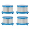 4pcs Vacuum Cleaner Filter Professional Efficient Safe Replacement Filters for