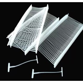 ExecuSystems Standard Tagging Gun Fasteners Barbs 1 Inch Clear Lot of 1000