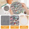 EeeKitOnline 4 Embroidery Starter Set for Beginners Cross Stitch Stamped